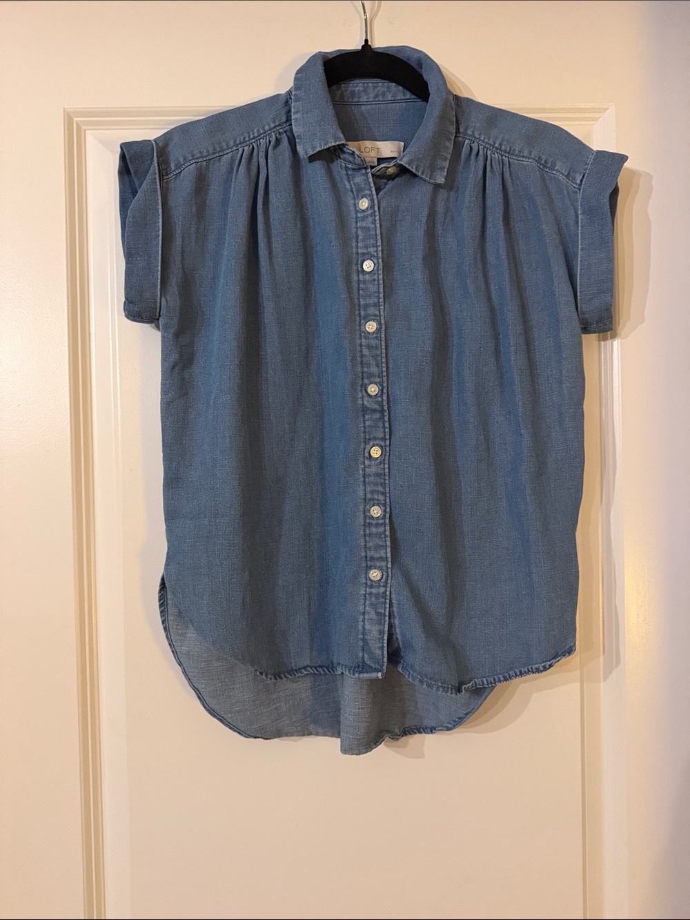 Loft Denim Button Up